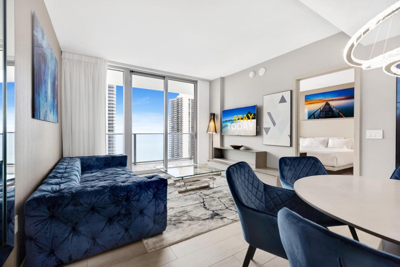Hyde House - Luxury Waterfront 2Br 2Ba Apartment Suite With Direct Ocean View, Roof Top Pool, Resort Amenities Hollywood Esterno foto