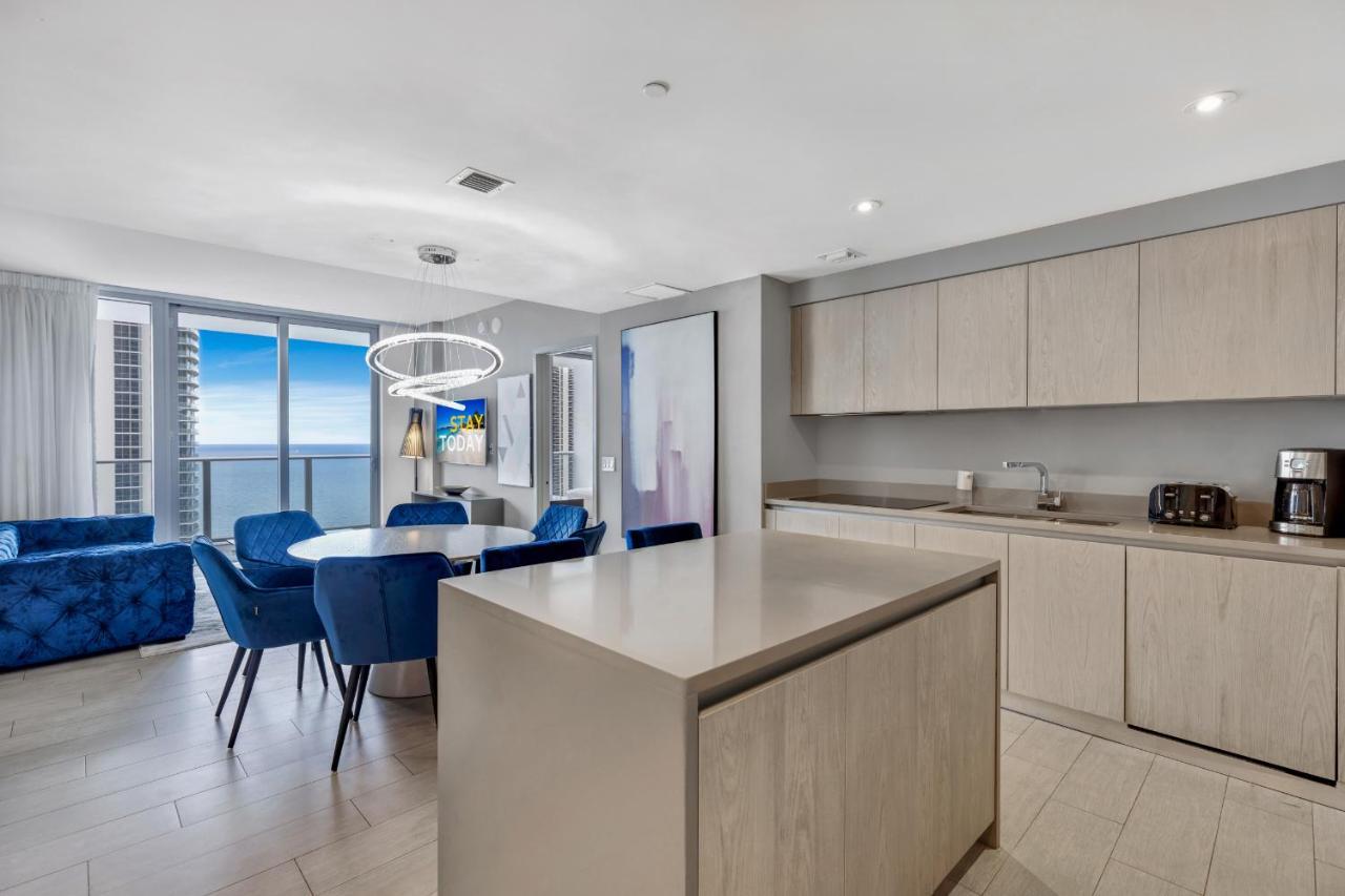 Hyde House - Luxury Waterfront 2Br 2Ba Apartment Suite With Direct Ocean View, Roof Top Pool, Resort Amenities Hollywood Esterno foto