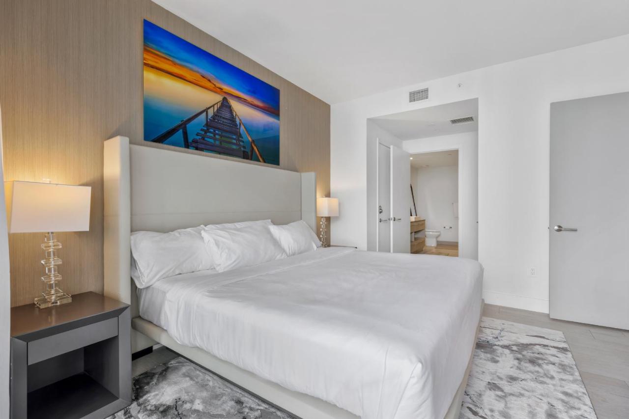 Hyde House - Luxury Waterfront 2Br 2Ba Apartment Suite With Direct Ocean View, Roof Top Pool, Resort Amenities Hollywood Esterno foto