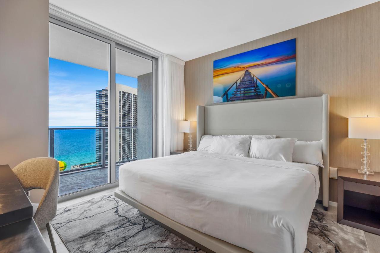 Hyde House - Luxury Waterfront 2Br 2Ba Apartment Suite With Direct Ocean View, Roof Top Pool, Resort Amenities Hollywood Esterno foto