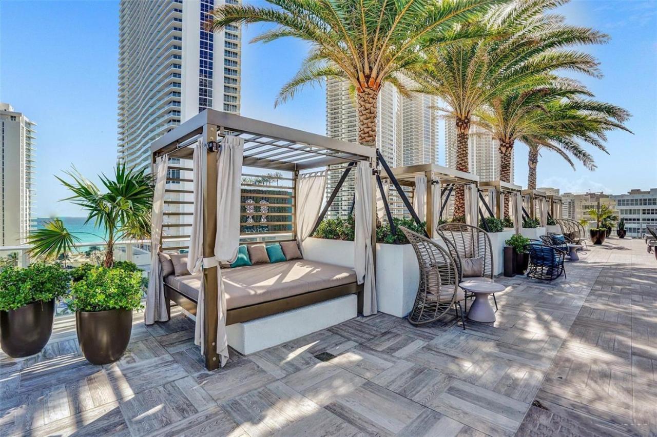 Hyde House - Luxury Waterfront 2Br 2Ba Apartment Suite With Direct Ocean View, Roof Top Pool, Resort Amenities Hollywood Esterno foto