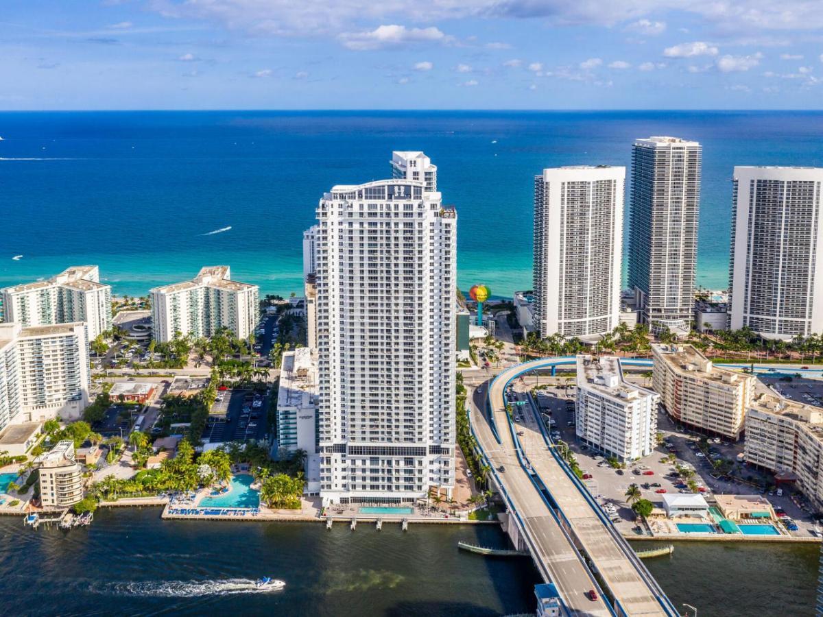 Hyde House - Luxury Waterfront 2Br 2Ba Apartment Suite With Direct Ocean View, Roof Top Pool, Resort Amenities Hollywood Esterno foto