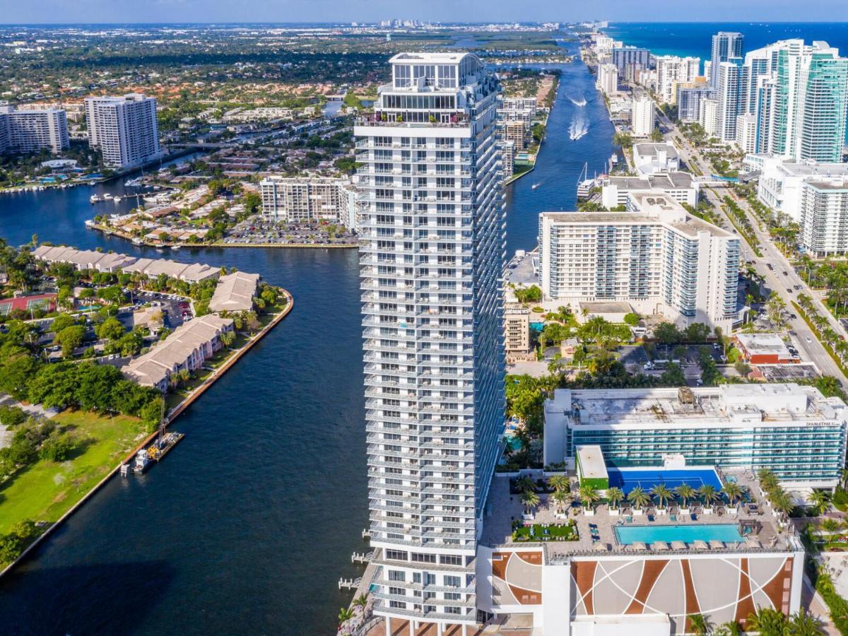 Hyde House - Luxury Waterfront 2Br 2Ba Apartment Suite With Direct Ocean View, Roof Top Pool, Resort Amenities Hollywood Esterno foto