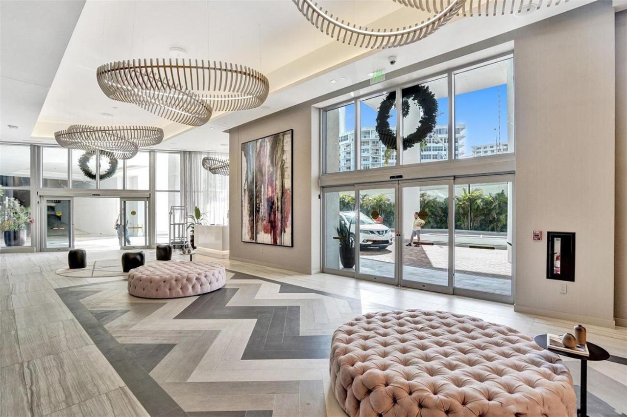 Hyde House - Luxury Waterfront 2Br 2Ba Apartment Suite With Direct Ocean View, Roof Top Pool, Resort Amenities Hollywood Esterno foto