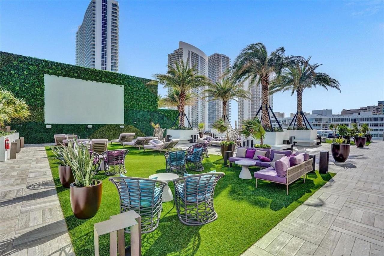 Hyde House - Luxury Waterfront 2Br 2Ba Apartment Suite With Direct Ocean View, Roof Top Pool, Resort Amenities Hollywood Esterno foto