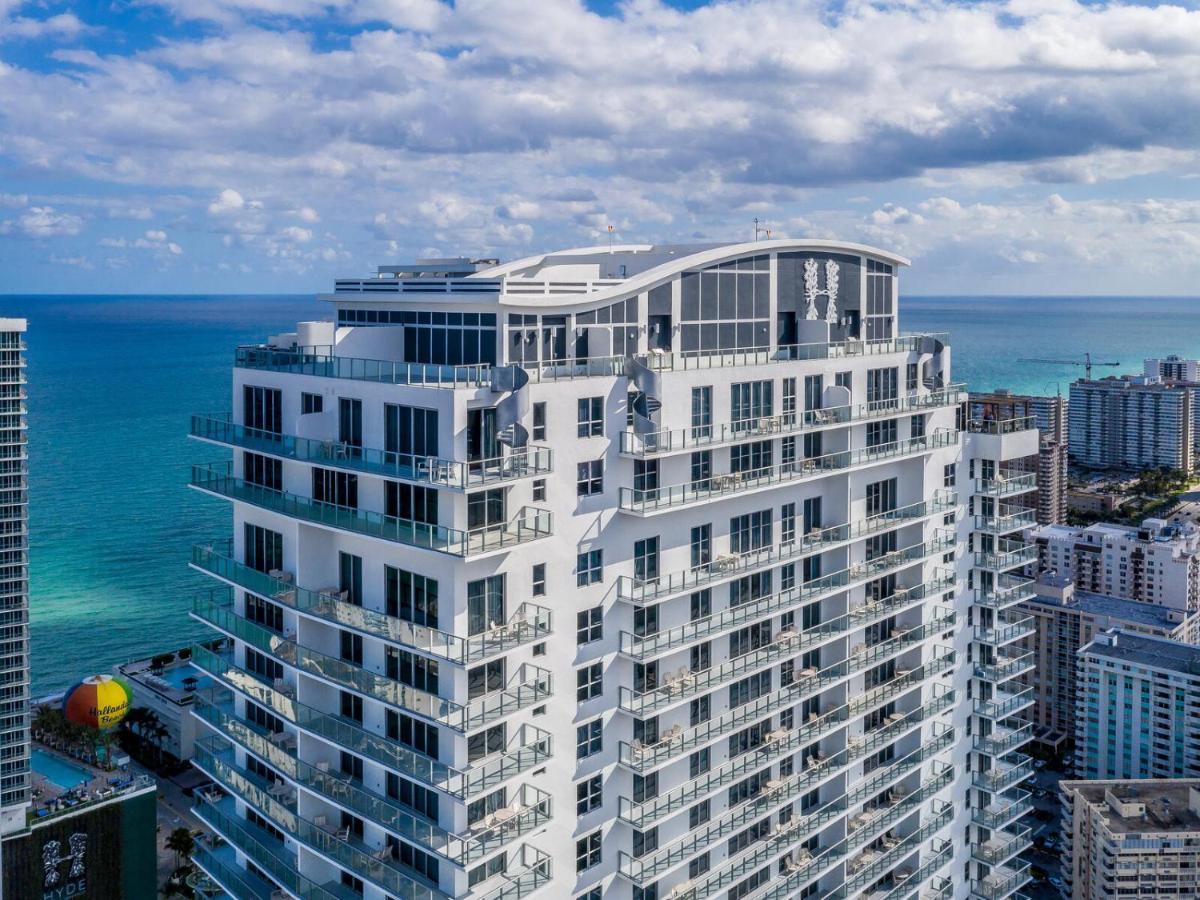 Hyde House - Luxury Waterfront 2Br 2Ba Apartment Suite With Direct Ocean View, Roof Top Pool, Resort Amenities Hollywood Esterno foto