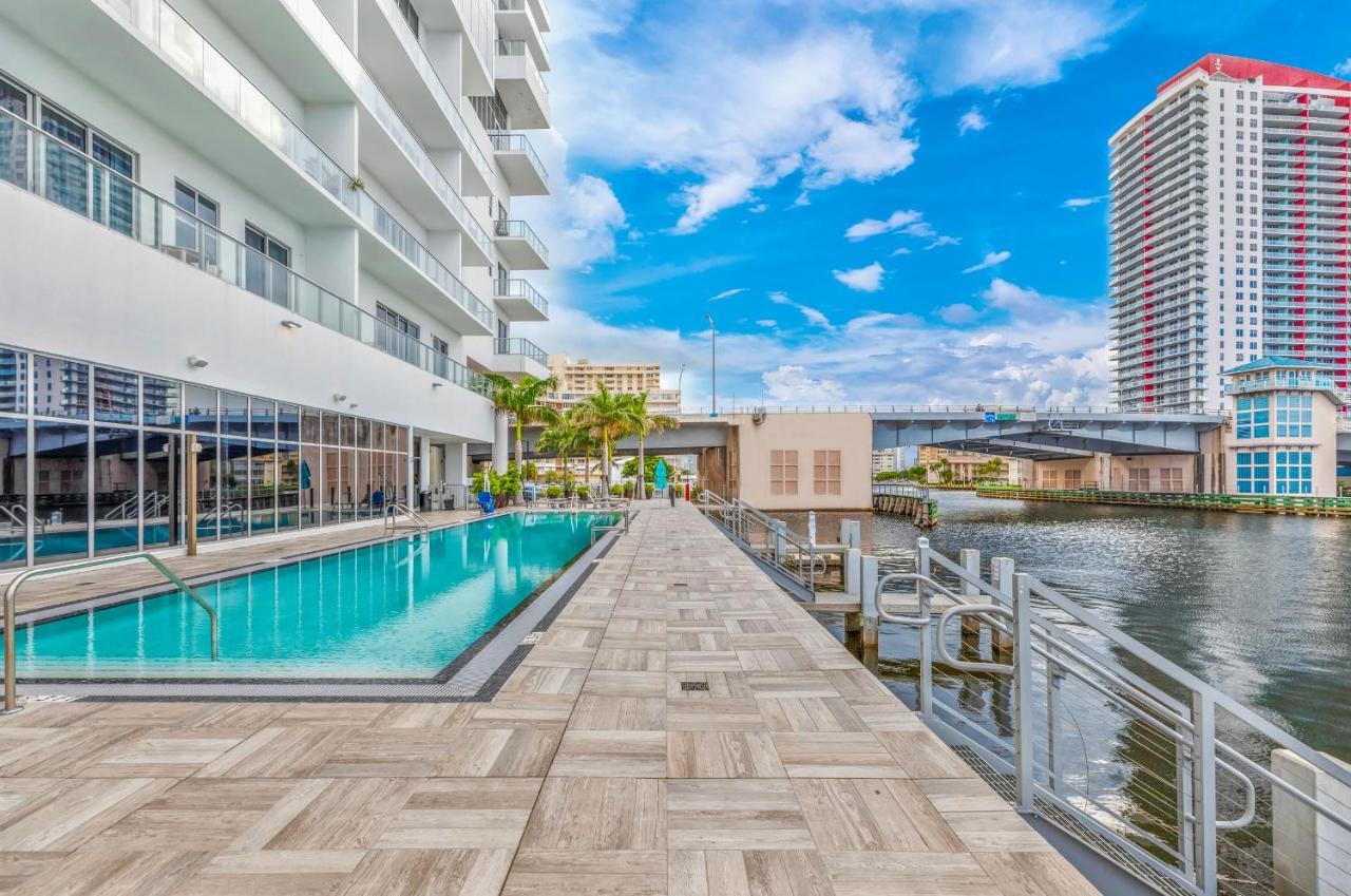 Hyde House - Luxury Waterfront 2Br 2Ba Apartment Suite With Direct Ocean View, Roof Top Pool, Resort Amenities Hollywood Esterno foto