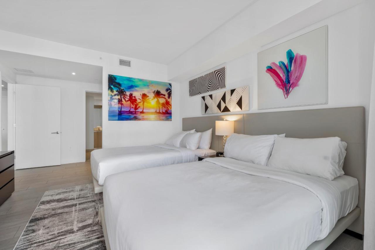 Hyde House - Luxury Waterfront 2Br 2Ba Apartment Suite With Direct Ocean View, Roof Top Pool, Resort Amenities Hollywood Esterno foto