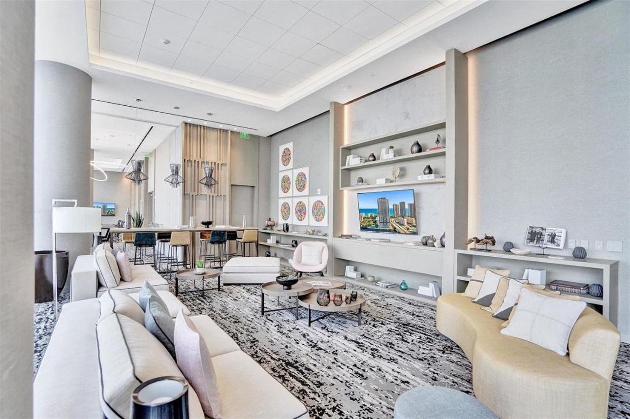 Hyde House - Luxury Waterfront 2Br 2Ba Apartment Suite With Direct Ocean View, Roof Top Pool, Resort Amenities Hollywood Esterno foto