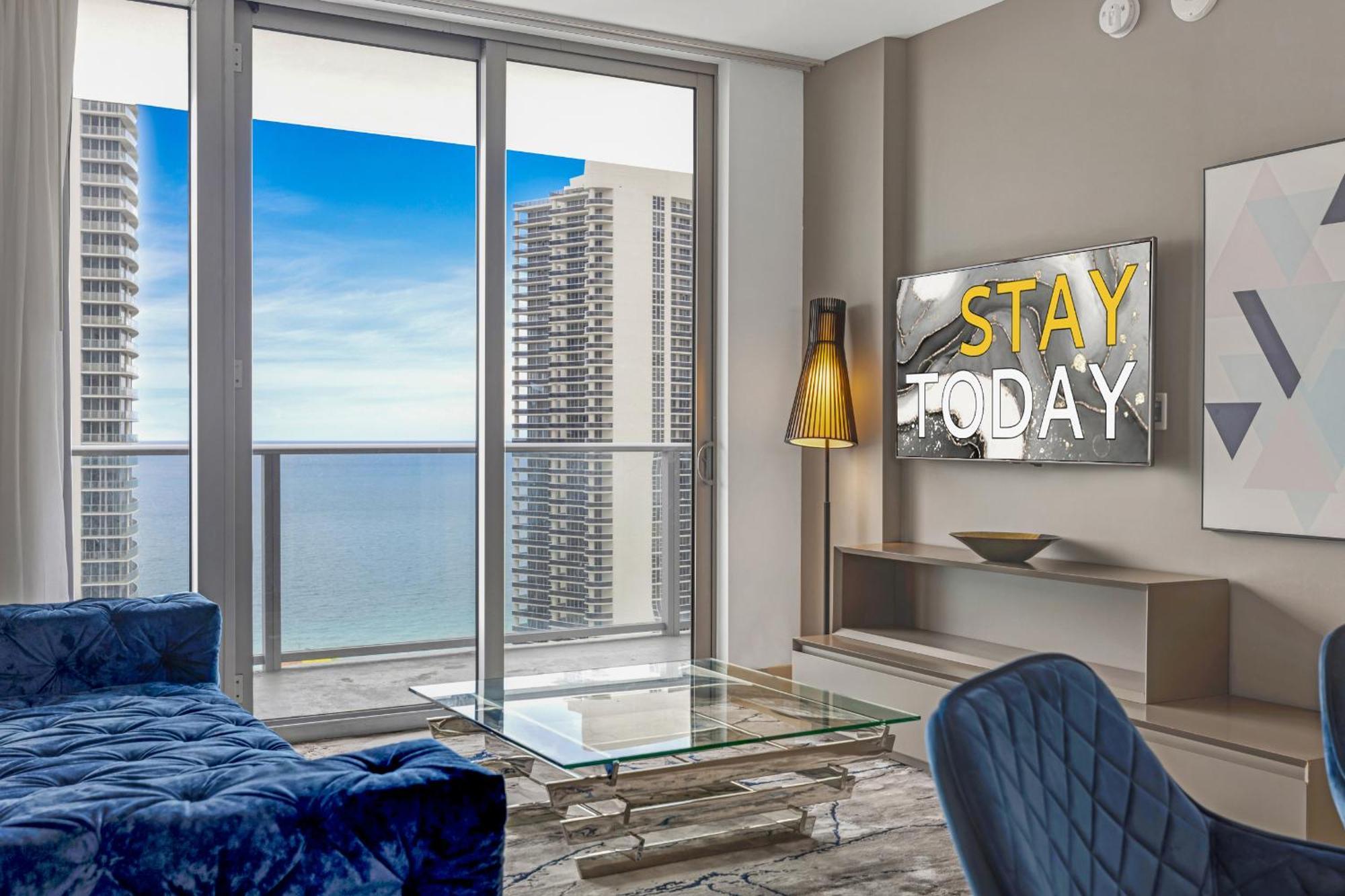 Hyde House - Luxury Waterfront 2Br 2Ba Apartment Suite With Direct Ocean View, Roof Top Pool, Resort Amenities Hollywood Esterno foto